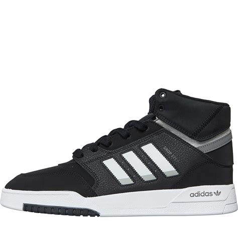 adidas Originals Drop Step Trainers Men Black/White